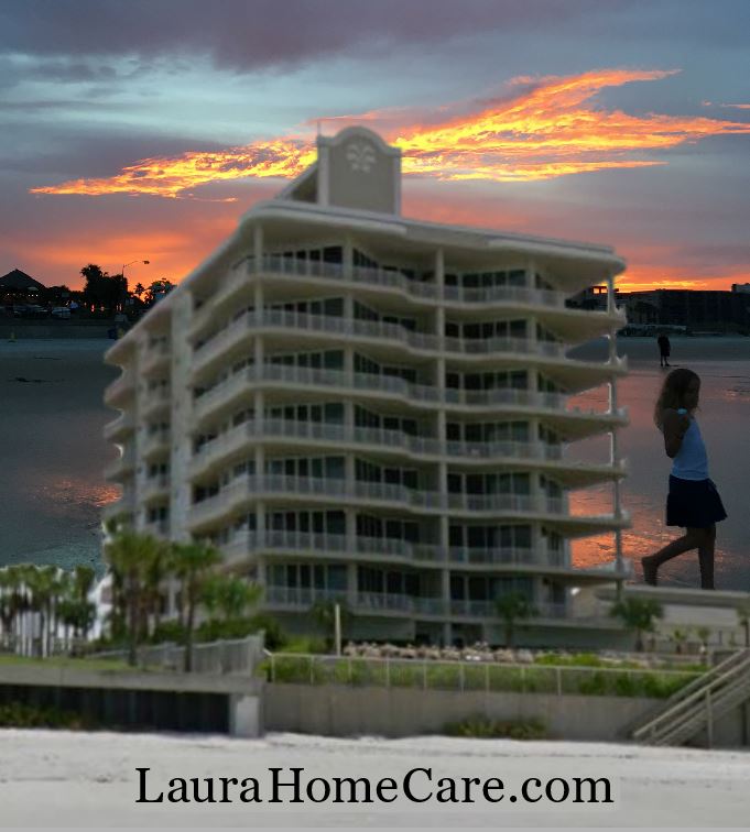 A recent image of condo on New Smyrna Beach.