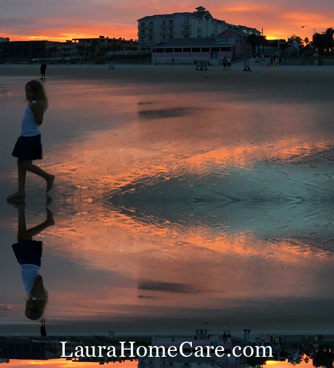 A recent image of home on New Smyrna Beach.